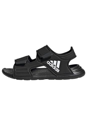 adidas Mixte enfant Altaswim Sandals, Core Black / Cloud White / Grey Six, 30 EU