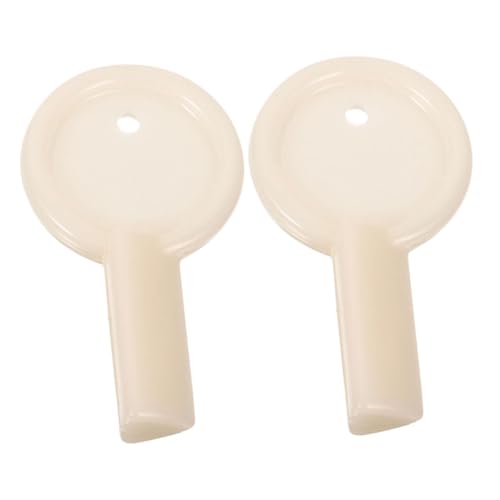 KOMBIUDA 2 Pack Toilet Paper Dispenser Lock Paper Towel Dispenser Keys for Roll Towel Easy Install Tissue Box Lock