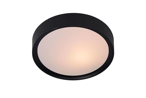 Plafonnier LUCIDE LEX e27 noir éclairage directionnel ciblé