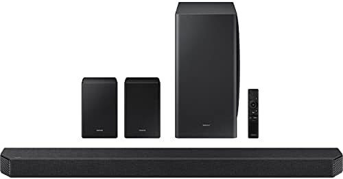 SAMSUNG HW-Q950A 11.1.4ch Soundbar with Dolby Atmos/DTS:X Alexa Built in(2021), Black