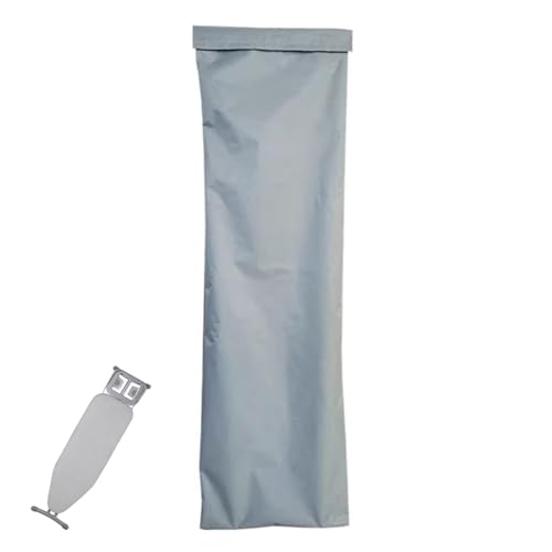 EDLE Staubschutz, Aufbewahrungstasche for klappbares Bügelbrett, Bügeleisen, Bügelständer, wasserdichter und sonnenfester Stoffbezug, geeignet for Hotel, Zuhause (CH : 150x45cm)