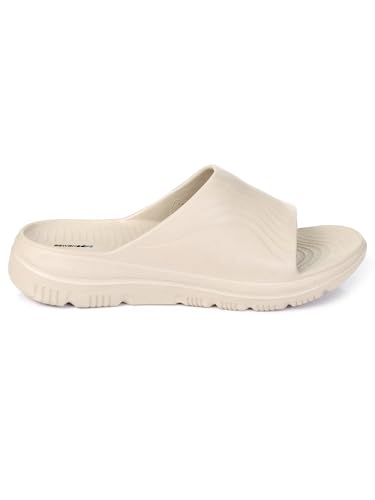 Image of Bewakoof Men's Beige EVA Comfy Sliders