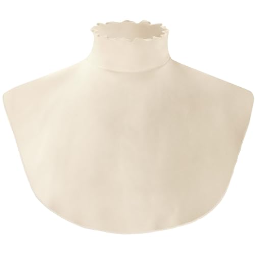 Image of Cutecrop Turtleneck Dickey Extra Large Fake Collar Detachable Dickey Collar Half Mock Turtleneck for Men Women