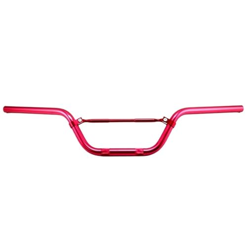 Guidon universel 22 mm rouge 70cm avec barre pour Monkey Bike