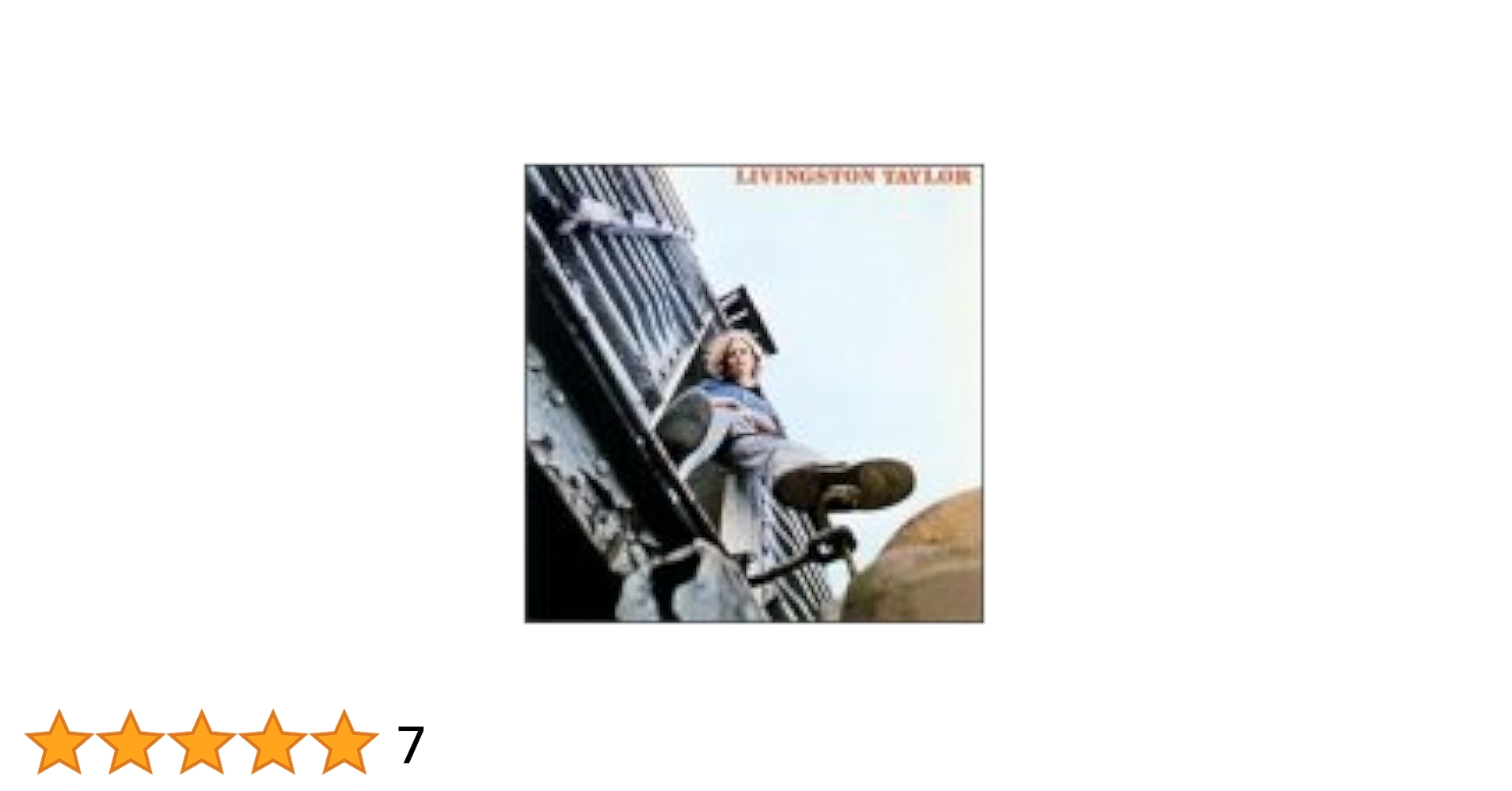 リマスター盤！Livingston Taylor / LIV / 1971年 リマスター盤