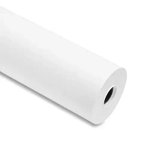 Rotoli Plotter 914mm x 50m 90 gr/mq anima 50 in carta bianca A0 - Confezione 4 Pz - compatibili per stampanti HP EPSON STYLUS ed altre - Rotolo plotter di qualità Made in italy - Confezione sigillata