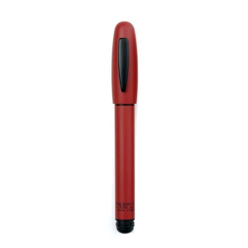 Stilografica Short Black Matt Spalding Rosso résout les stylos encombrants