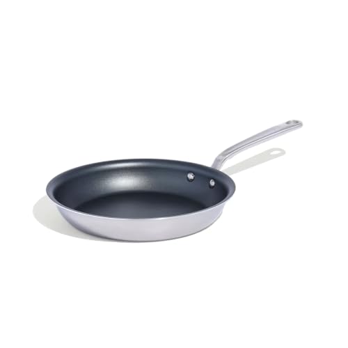 Made In Cookware - ProCoat 10 Non Stick Frying Pan (Graphite) - 5 Ply Stainless Clad Nonstick - Professional Cookware - Induction Compatible