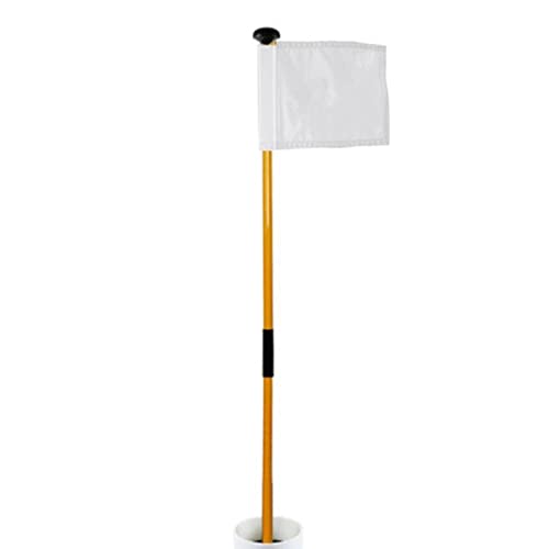 Bandera de golf para putting de nylon resistente que evita la decoloracion 5