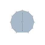 Teton Sports Tarp Footprint, Waterproof Tarp Fits Under Canvas Tent, Keeps Tent Clean and Dry, Ideal for Camping, Picnics, Outdoor Activities - Image 3