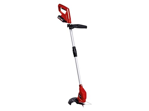 Einhell Tagliabordi a batteria Power X-Change GC-CT 18/24 Li (1x2,0Ah) (18 V, 2,0 Ah, Li-Ion, taglio 24 cm, 20 lame taglio incluse, incl. una batteria da 2,0 Ah e un caricabatteria)