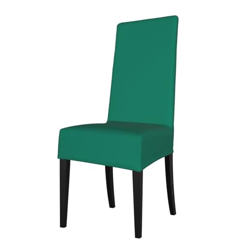 JKDGOJ Las fundas para sillas de restaurante con patrón verde malaquita son desmontables, súper elásticas y lavables, adecuadas para cocinas