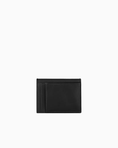 Armani Exchange Men's Tulum Card Holder Black, One Size