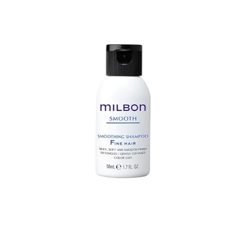 Milbon Smooth Smoothing Shampoo Fine Hair 1.7 oz Travel Size