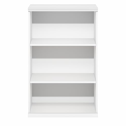 Image of Furinno FANO Closet Organizers and Storage, 3-Tier Closet Organizer with Adjustable Shelves, Stackable Open Shelf Closet Shelves, 15.9 x 23.6 x 36.2 for Wardrobe, Bedroom, Living Room, White