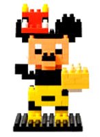 ディズニー　ナノブロック Amazon.co.jp: ディズニー 節分 オニ・ミッキーのナノブロック : おもちゃ