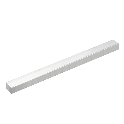 Image of uxcell Square Aluminum Flat Bar, 9 /16 inch Thick 0.8 inch Width 10 inch Length Square Aluminum Bar 6061 Aluminum Flat Plate, 15 x 20 x 254mm T6511 Solid New Mill Stock for Industrial Building