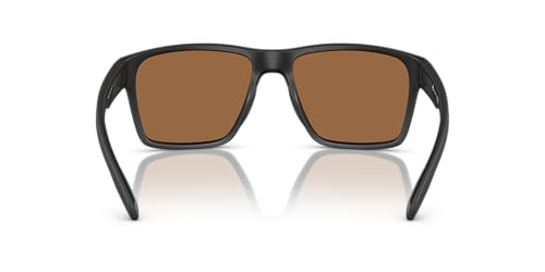 Native Man Sunglasses Matte Black Frame, Bronze Lenses, 56MM4