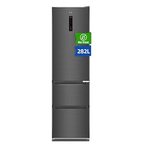 CHiQ 282L vrijstaande koelkast, vorstbescherming, dubbel omvormersysteem, vorstbescherming, meervoudige luchtstroom, intelligente touch-elektronische compressor