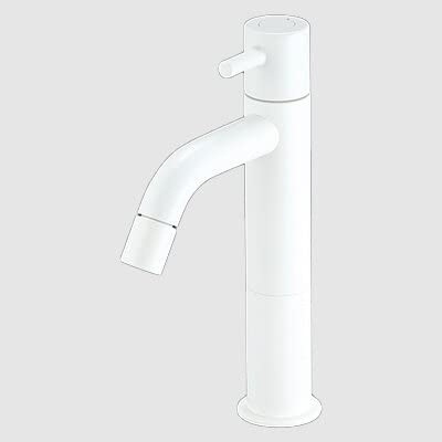 KVK 立水栓 単水栓 ロングボディ マットホワイト LFK612X-110M4