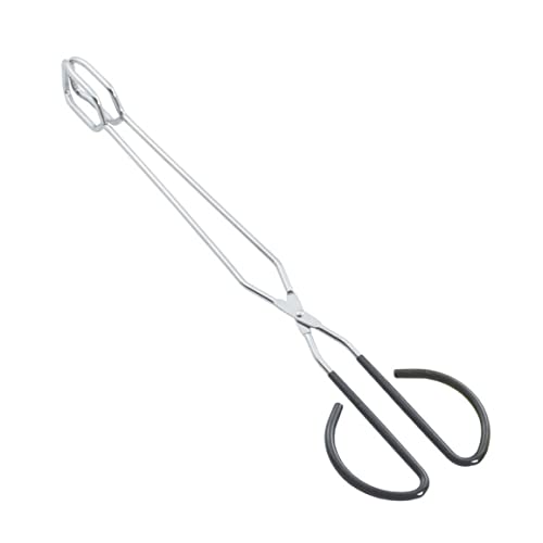 Barbecue Scissor Tongs 16 Inch Stainless Steel Grilling Tongs BBQ Baking Clip for Picnic