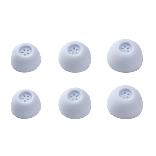 Puntas de silicona suaves para auriculares 3 pares miniatura 3