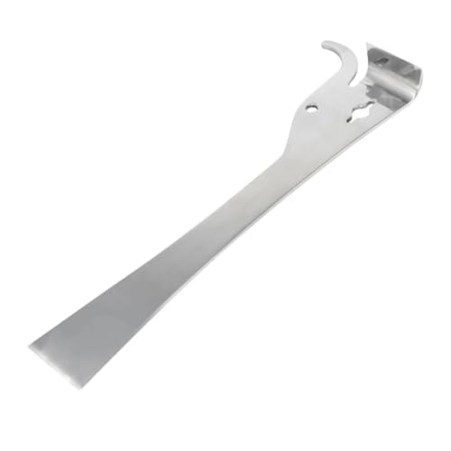 SUPVOX Raspador para Colmena de Acero Inoxidable Resistente y Multifuncional Herramienta Apicultura Profesional para Cortar Cera y Propóleos Limpieza Eficaz para Apicultores Prácticos