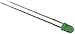 LUMEX SSL-LX3044LGD LED, GREEN, T-1 (3MM), 30MCD, 565NM (10 pieces)