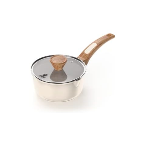 ekau 1.5L Non-Stick Saucepan with Lid Cover