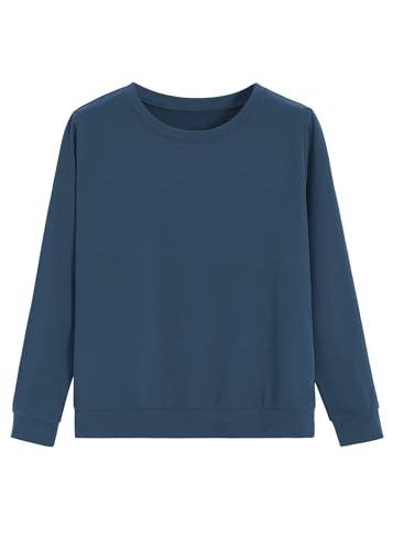 Weintee Women's 2 Piece Outfits Pullover Sweatshirt and Sweatpants Set Sweatsuits2