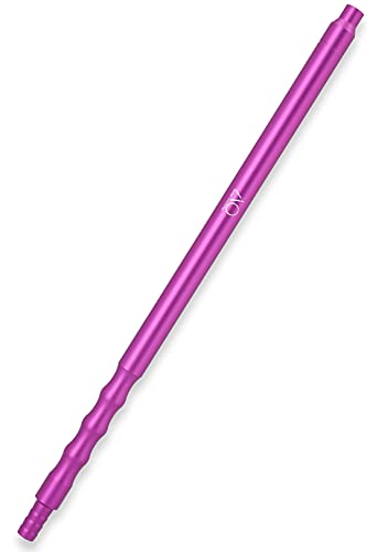 AO® Shisha Mundstück Aluminium GRIP 40cm I Extra griffiges Shisha Alu-Mundstück mit NST I Passend für alle…