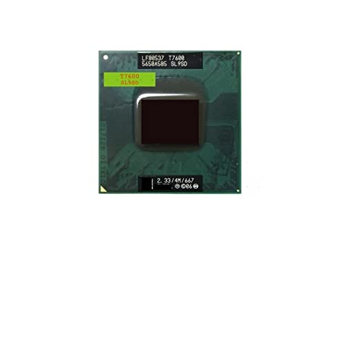 CPU Core 2 Duo T7600 SL9SD 2.3 GHz fARA fAXbh CPU vZbT 4M 34W \Pbg M / MPGA478MT X|Vu pt