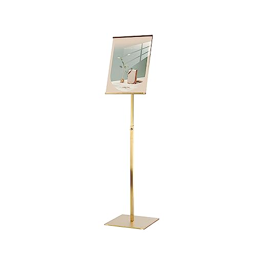 Support d'affiche de menu A3 doré réglable pour stopper les menus instables - 2