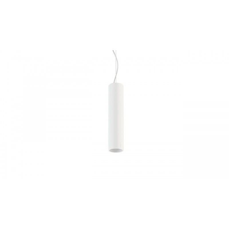 Luminaria Scope 35 suspendida blanca para eliminar esquinas oscuras y techos apagados
