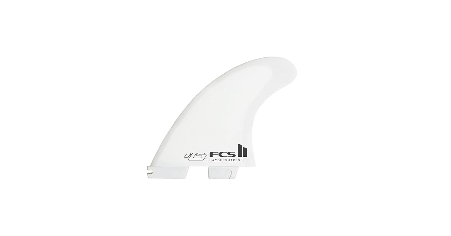 Amazon.com : FCS II HS PC AirCore Medium White Tri-Quad Fins