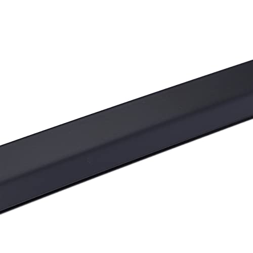 Pack 2 calzadores Relaxdays de metal negro con longitud de 70 cm y agujero colgador resistente 8
