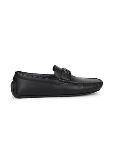 Image of Bata Red Label, Kim,Black Men's Loafer Shoes