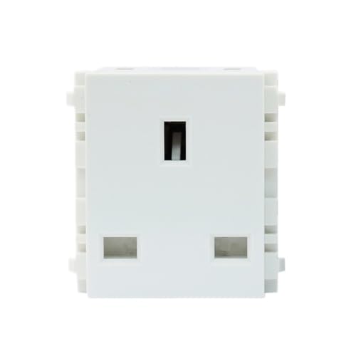Prise femelle type G 46x32mm connecteur secteur UK 13A 250V bloc d'alimentation encastrable