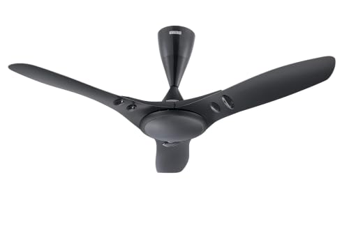 Image of USHA EX9 BLDC 1200mm High Speed Dust Resistant 5 Star 100% Copper Motor Premium Ceiling Fan (Midnight Black)