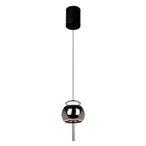 Lustre LED moderne noir de haute qualité pour salon et séjour MN-302
