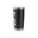 Yeti For Summer Funny Bigfoot Cool Lake Beach Vacation Fun Stainless Steel Insulated Tumbler