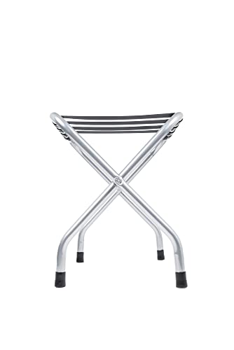 Whp Wholesale Hotel Products Powderchrome Coatal Luggage Rack- Environmentally Safe Manufacturing Process- Waterproof Finish- Perfect For Condos, Homes, Coastal Rental Properties, Hotels #TOP3