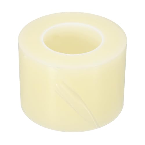 Image of PATIKIL Removable Protective Film Tape, 4 Inch x 656 ft PE Surface Protective Scratch Film Tape Roll for Furniture Electrical Appliances Plastic Hardware High Stickiness, Clear