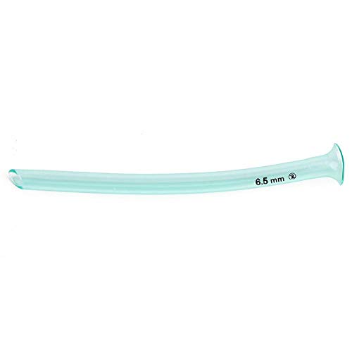 Disposable Nasal Pharyngeal, First Aid Rescue Latex Free Respiration Tubes Emergency Nasal Pharyngeal Duct Nasopharyngeal Airway Health Care Tool Accessory(6.5)