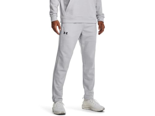 Pantalon ArmourFleece Twist Under Armour en gris pour homme en taille XS