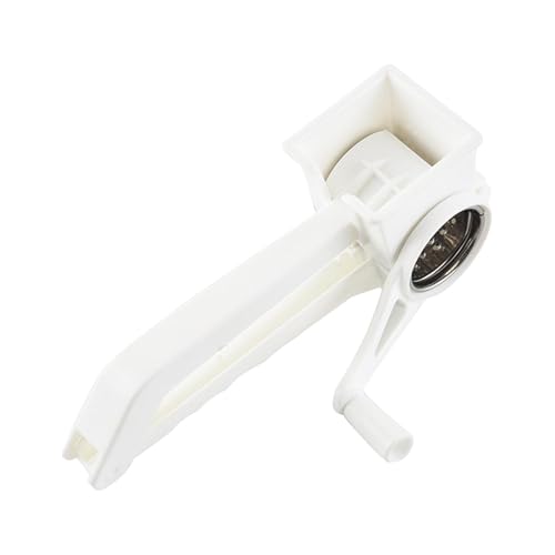 Trituradora De Queso - Rallador Rotatorio | Rallador De Queso Giratorio Para Cocina, 3 Cuchillas De Tambor De Acero Inoxidable Intercambiables, Cortador De Mandolina Manual Para Verduras, Nuec