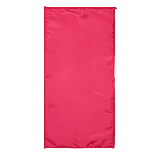 Large Silk Satin Wig Bags with Wood Hanger Hairpieces Ponytail Wig Satin Carrier Case for Store Style Hair Travel Wig Bag (60 * 29cm/23.6 * 11.4",Rose Red With Right Angle*5) - Image 4