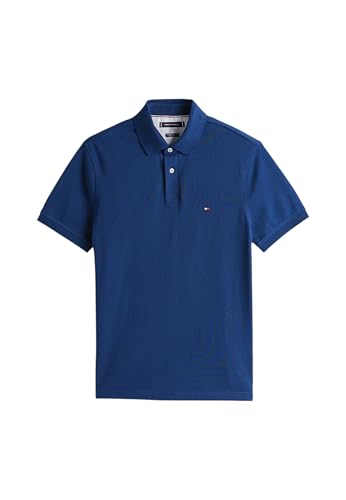 Tommy Hilfiger Core 1985 Regular Polo S/S Polos Men's, Blue (Night Sky), XL Tommy Hilfiger Core 1985 Regular Polo S/S Polos Men's, Blue (Night Sky), XL