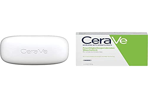 CeraVe Nettoyant hydratant pour peaux normales à sèches, nettoyage doux, avec 3 céramides essentielles et de l'hyaluron 128 g Cover