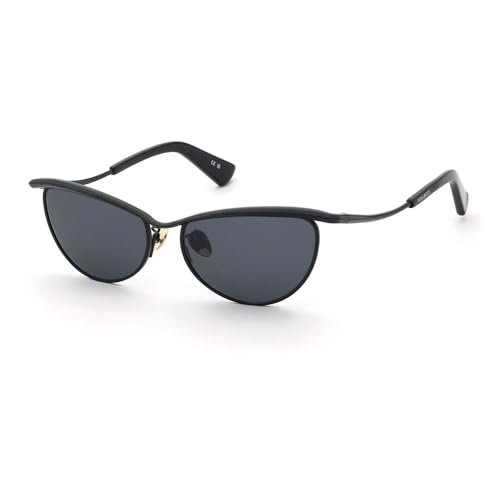 Nina Ricci, SUNGLASSES, SNR406-54-0530, TOTAL SHINY BLACK, Female